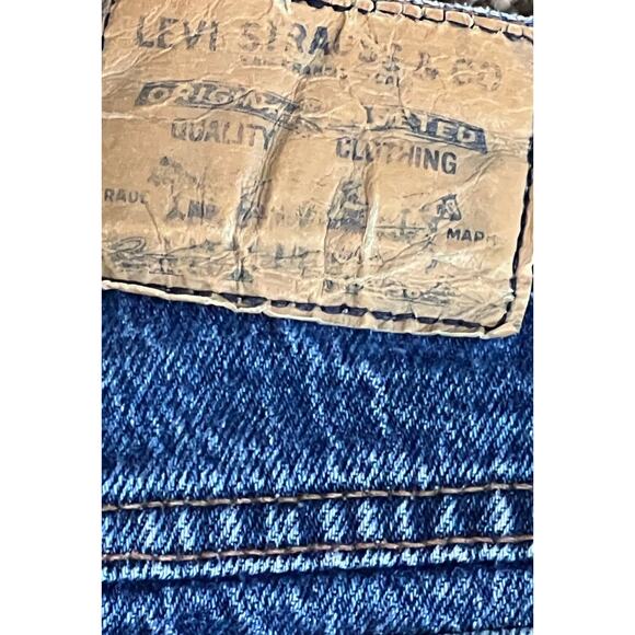 Levis Acid Jeans Vintage Tapered Leg Women's 12 High Waist 26 Made in USA - Picture 8 of 8